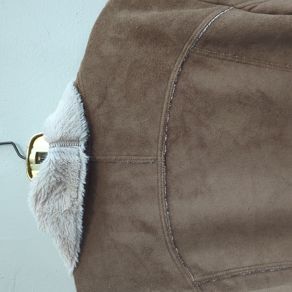 Faux/vegan suede jacket lovestitch large - Picture 13 of 13